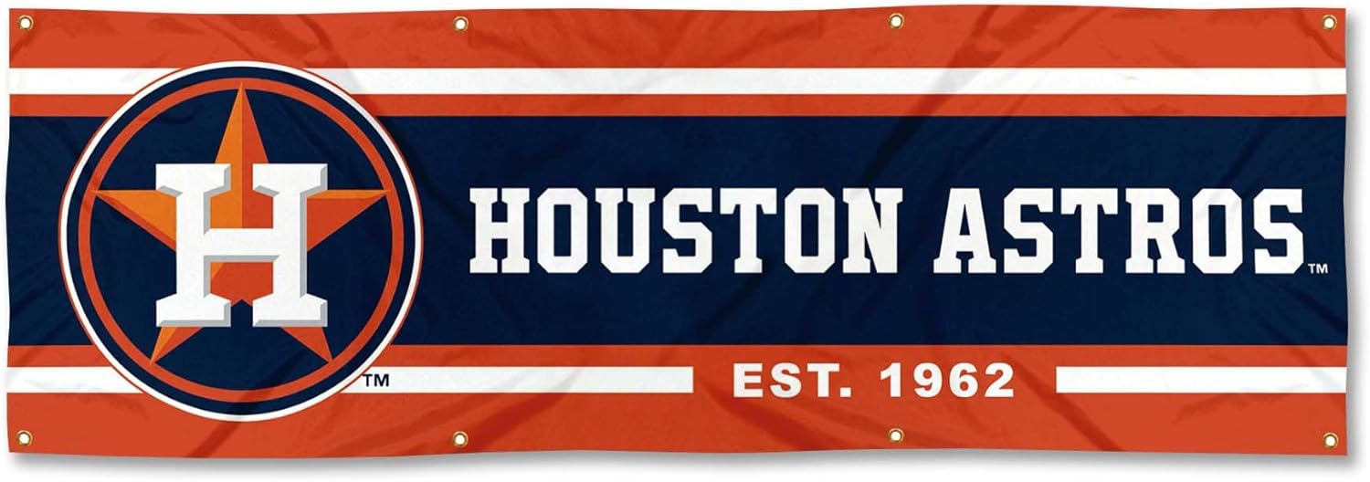 Houston Astros Large 2x6 Foot Banner