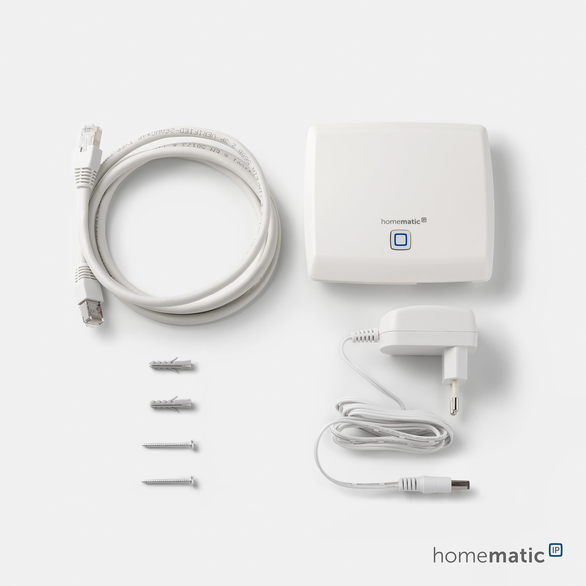 Homematic IP Access Point, Smart Home Gateway met gratis app en spraakbesturing via Alexa, antraciet, 160275A0