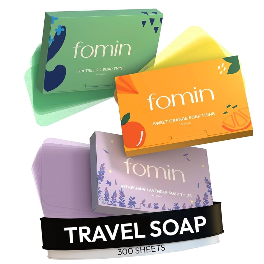 s2shi-yu-mi　hna form soap Amazon.com : FOMIN - Antibacterial Paper Soap Sheets for