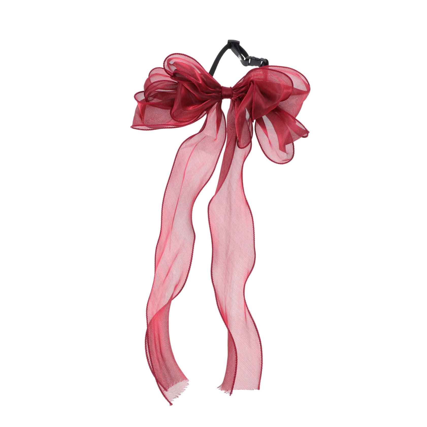 WOONEKY Collier De Chat Soyeux avec Nœud Accessoire Photo pour Chaton Collier Décoratif pour Fête d'animal De Compagnie