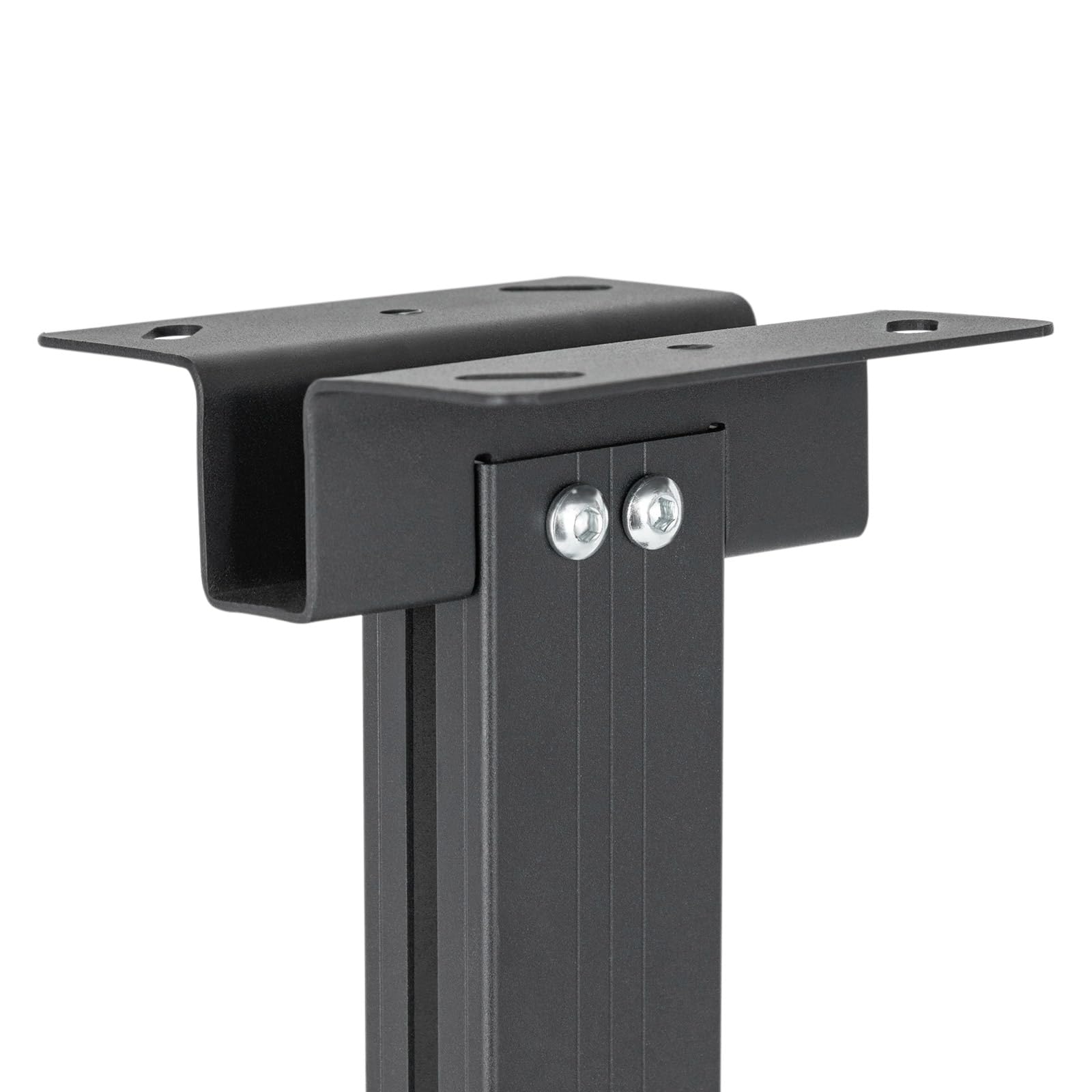 Supporto da soffitto per proiettore, supporto da soffitto per proiettore, supporto universale regolabile in altezza, proiettore proiettore per proiettori, videocamere, router (nero)
