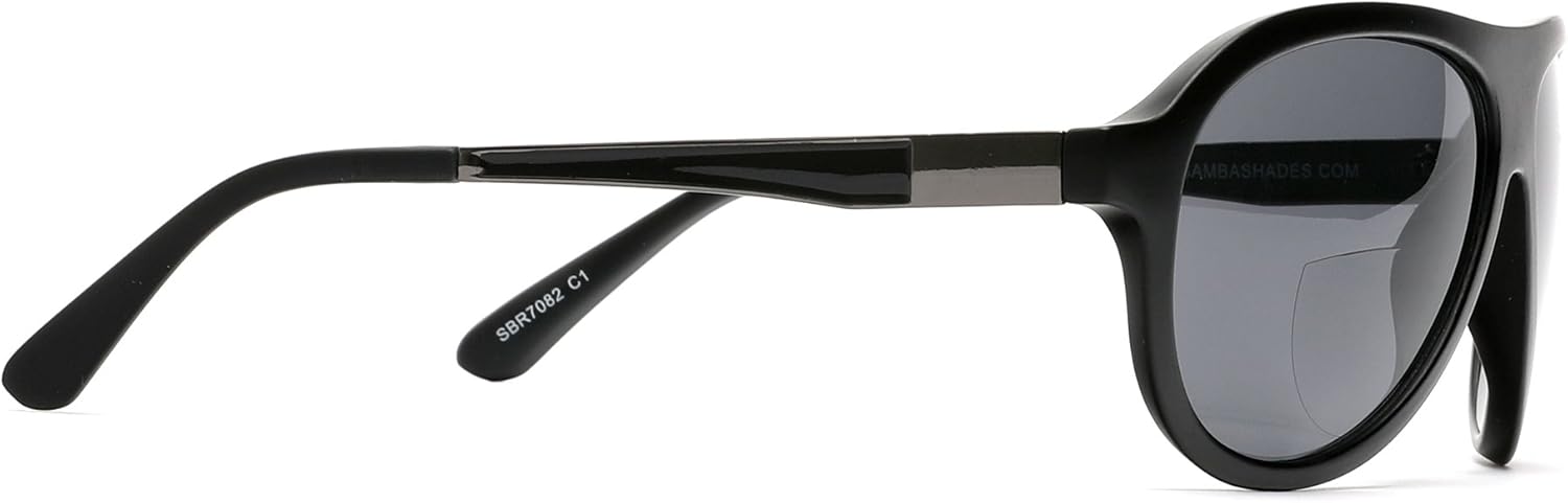 SAMBA SHADES Bifocal Readers Pilot Military Cool Factor Sun-shade Sunglasses