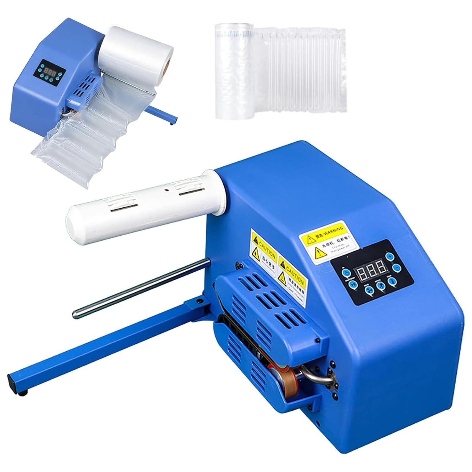 FHRKA Air Pillows Machine for Packaging,High Speed 16m/Min Air Cushion Maker, Fast Heating in 30 Seconds,for Transport