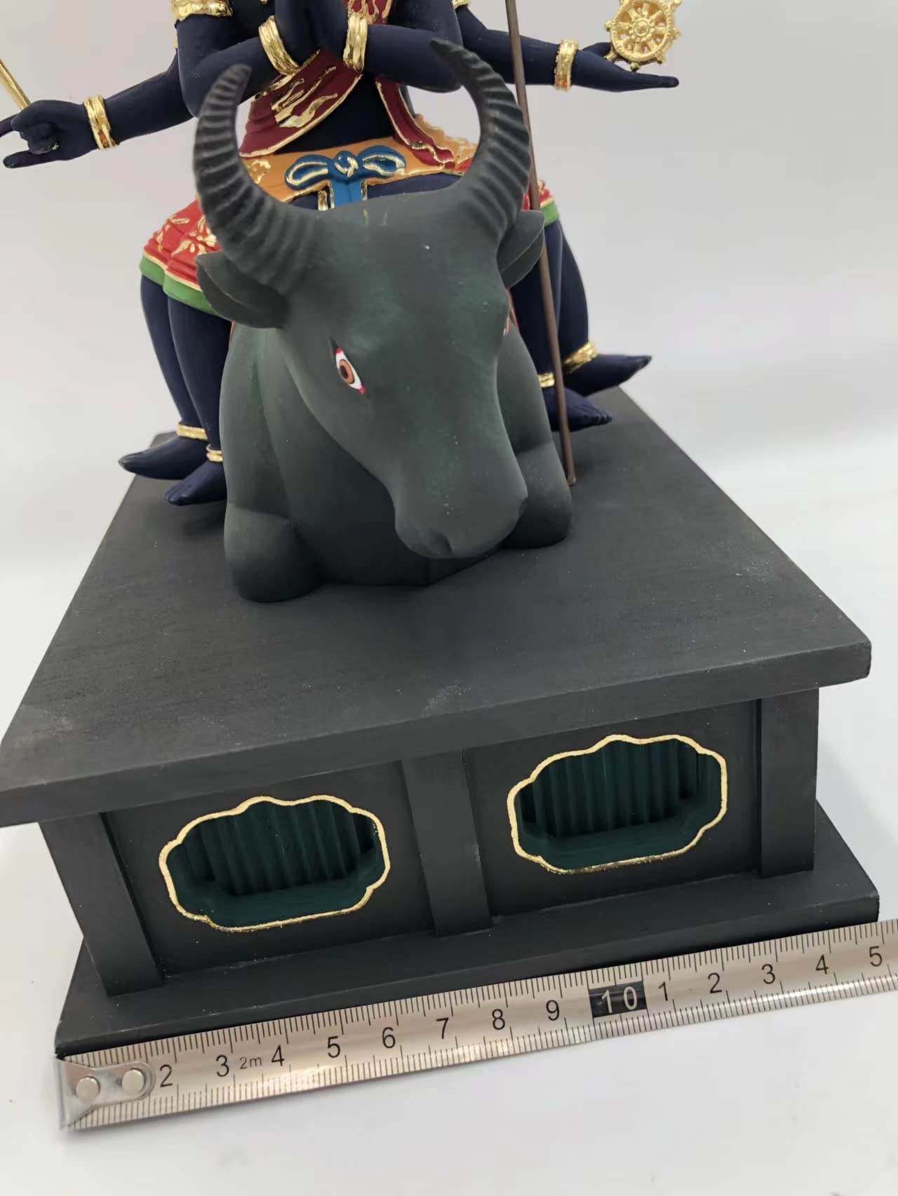 Amazon｜仏像 大威徳明王 騎牛像 五大明王之一 仏壇 モダン仏壇 仏事