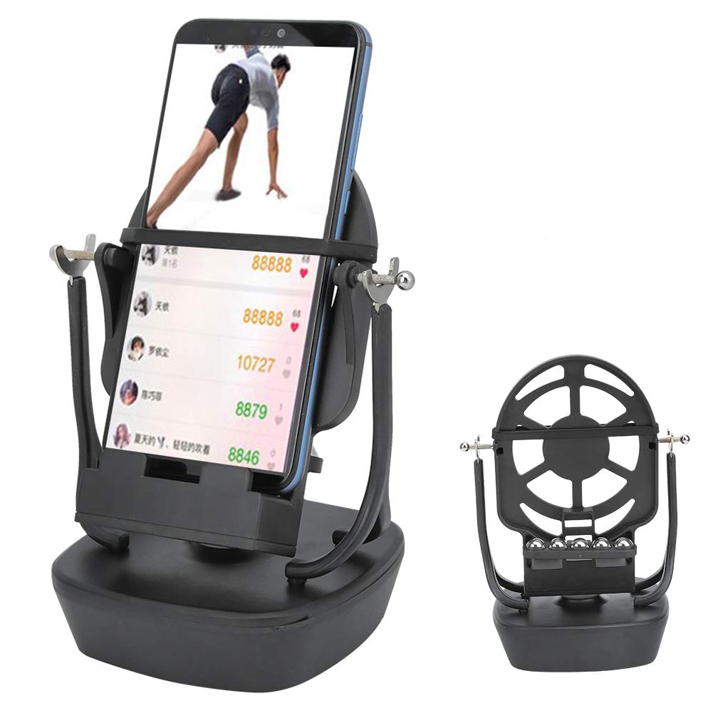 Automatic Phone Wiggler Swing Shake Motion Device with Soft Support, Easily Completes Daily Sports Goals for Home Decorative Shelves