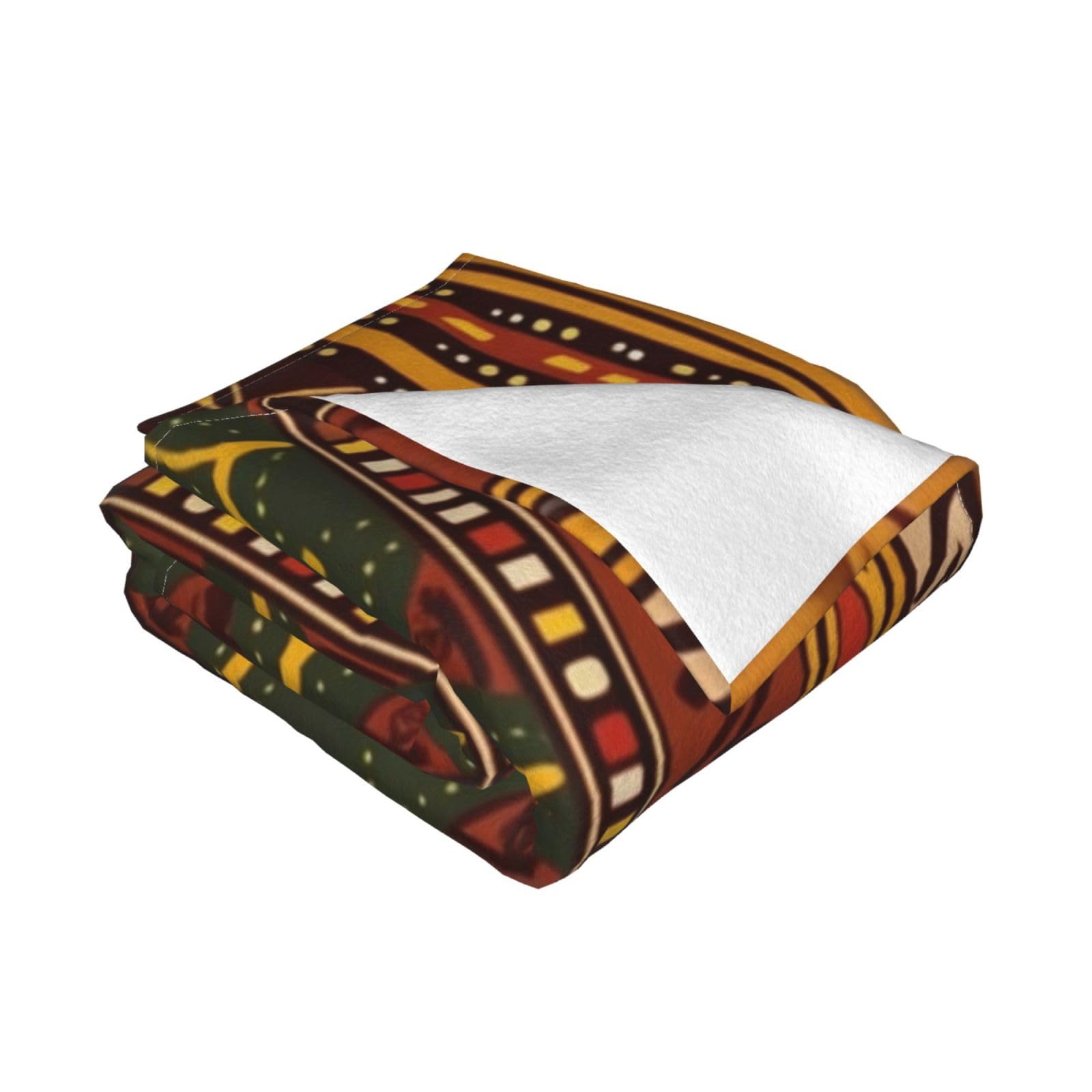 DEHIWI Coperta in pile di flanella ultra morbida e calda con animali africani, leggera, per letto, divano, sedia, soggiorno, tutte le stagioni, 101,2 x 76,2 cm