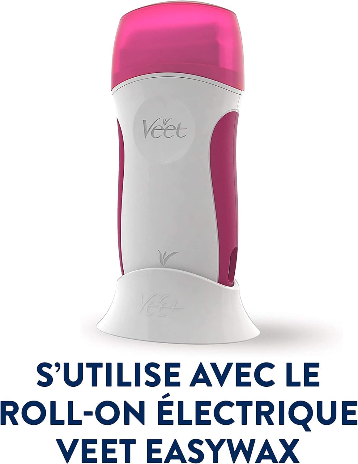 Veet - EasyWax - 4 wkłady z gorącego wosku do depilacji 50ml - Ramiona i Nogi - Masło shea