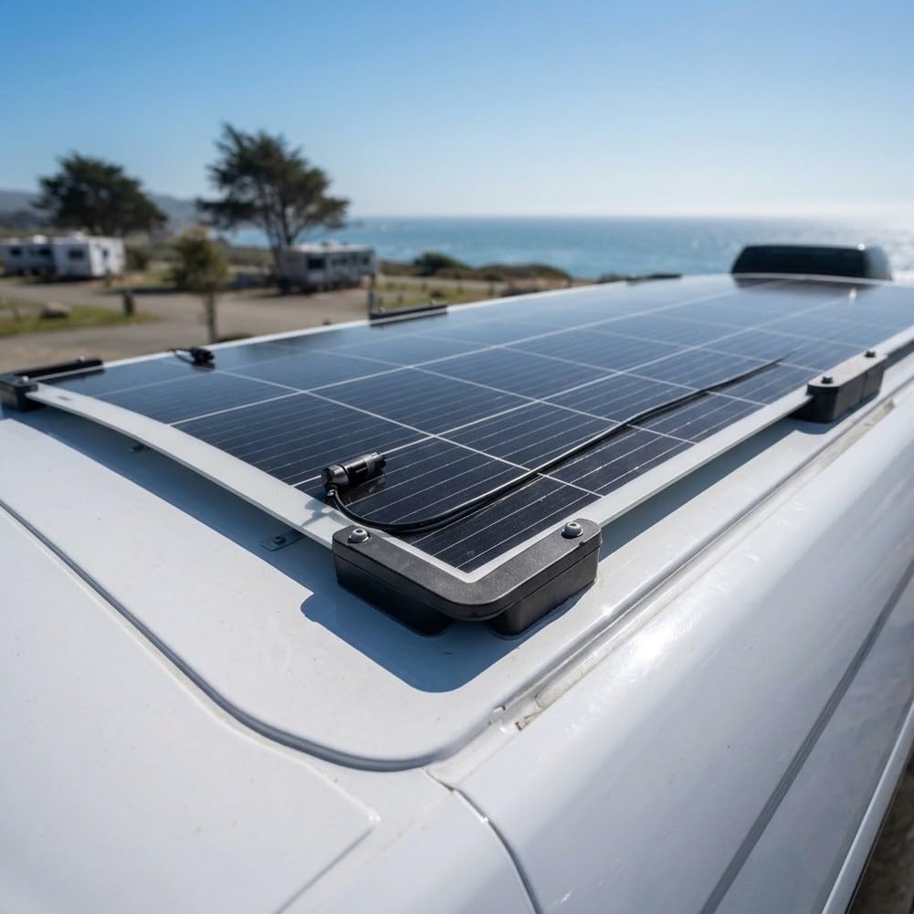 6pz Staffe Pannello per solare Flessibile per Barca 6pz Staffe