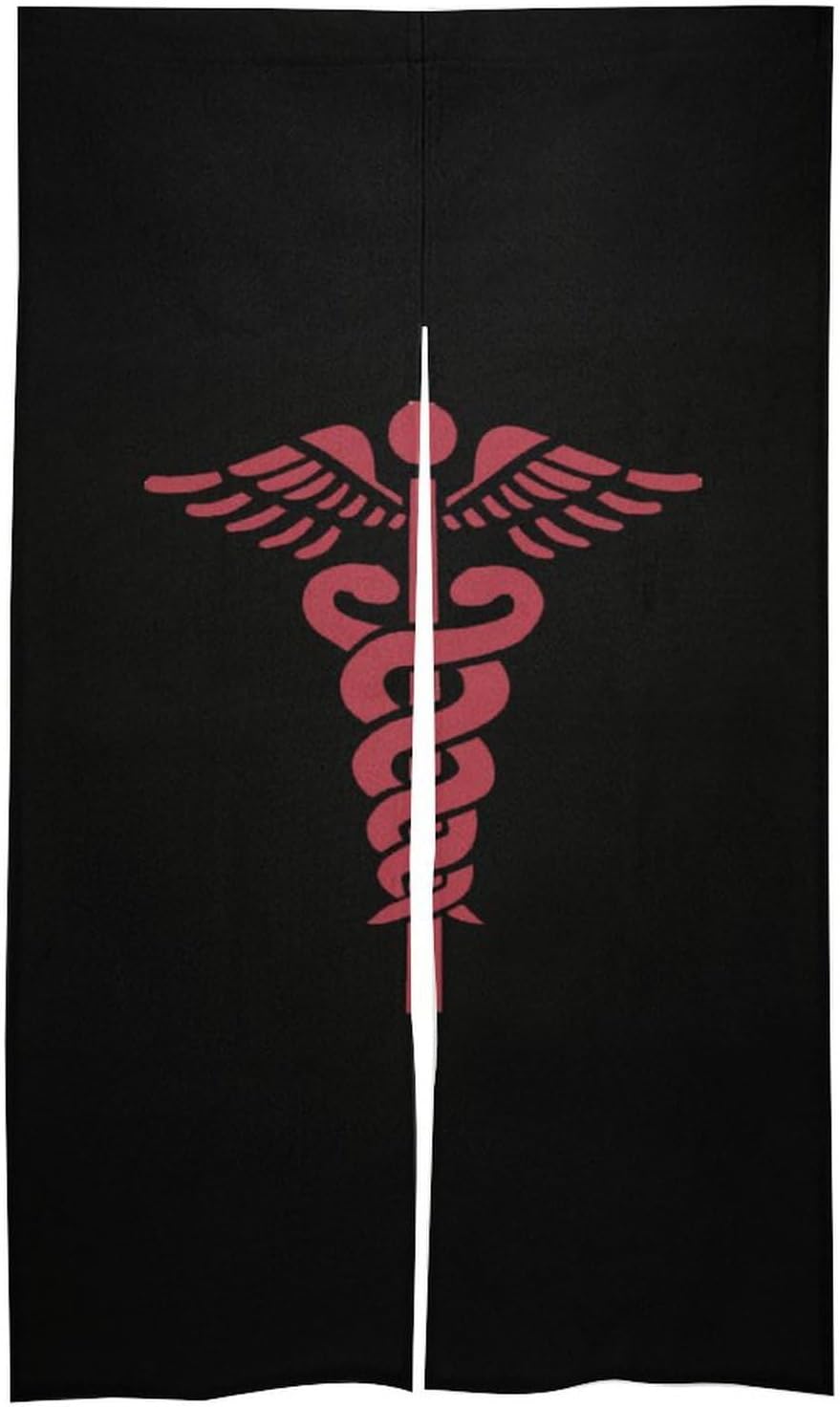 Nurse Nursing Noren Doorway Curtains Long Type Window Treatment Darkening Drapes Room Divider Curtain, 86x143cm, 202404256