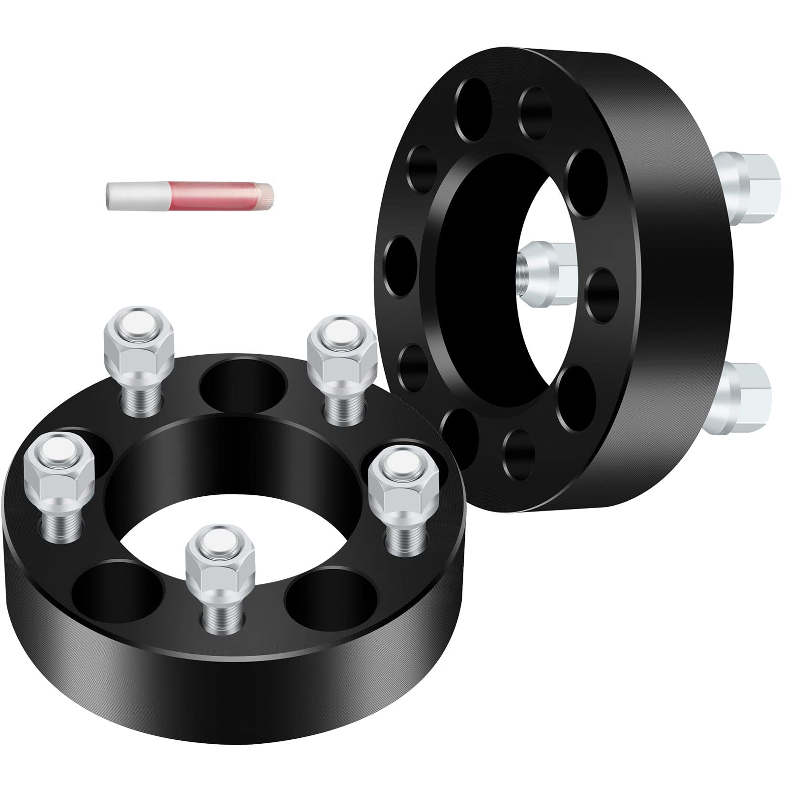 ECCPP 2X 1.5 inch 5 Lug Wheel Spacers 5x4.5 to 5x4.5 5x114.3mm to 5x114.3mm 5 Lug fits for Cherokee for Comanche for Ranger with 1/2" x20 Studs