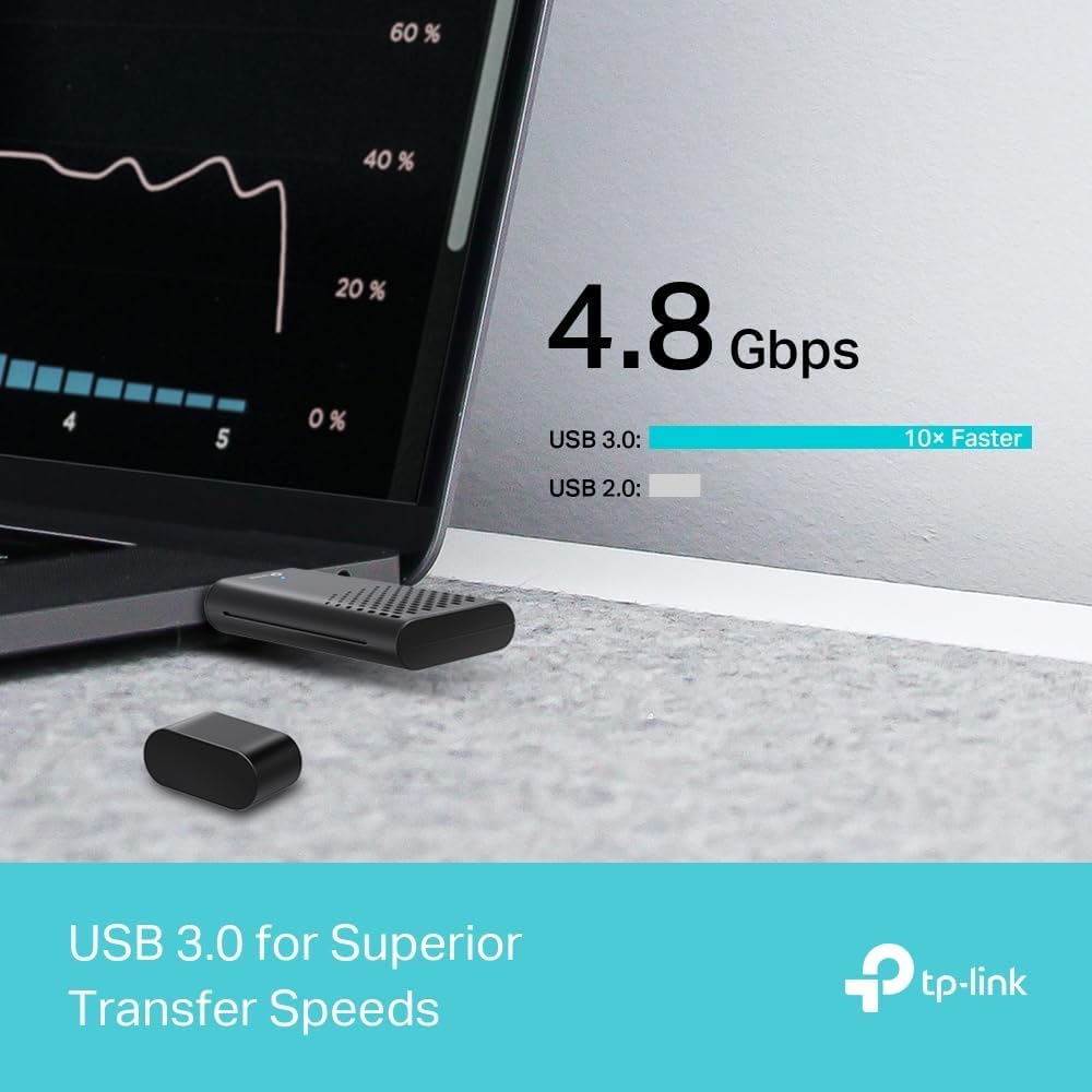 TP-Link Archer TX20U Clé WiFi 6 AX1800 USB 3.0 Bi-Bande 2.4G/5GHz MU-MIMO WPA3