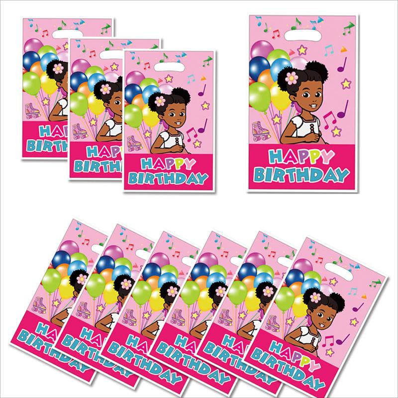 30Pcs Gracies Corner gift Bags Party Supplies Cartoon Gracies Corner Birthday Party Decorations Theme Party Bags Kids Candy Treat Bag Party Supplies