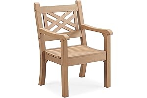 Teak Polywood Dining Chair: Stylish and Durable Outdoor Seating