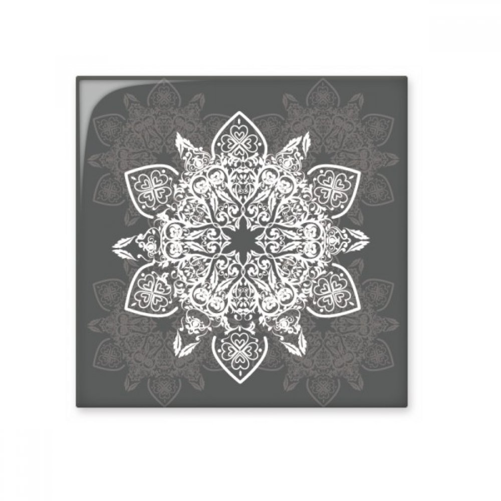 Carrelage en céramique noir brillant style arabe pour décoration murale
