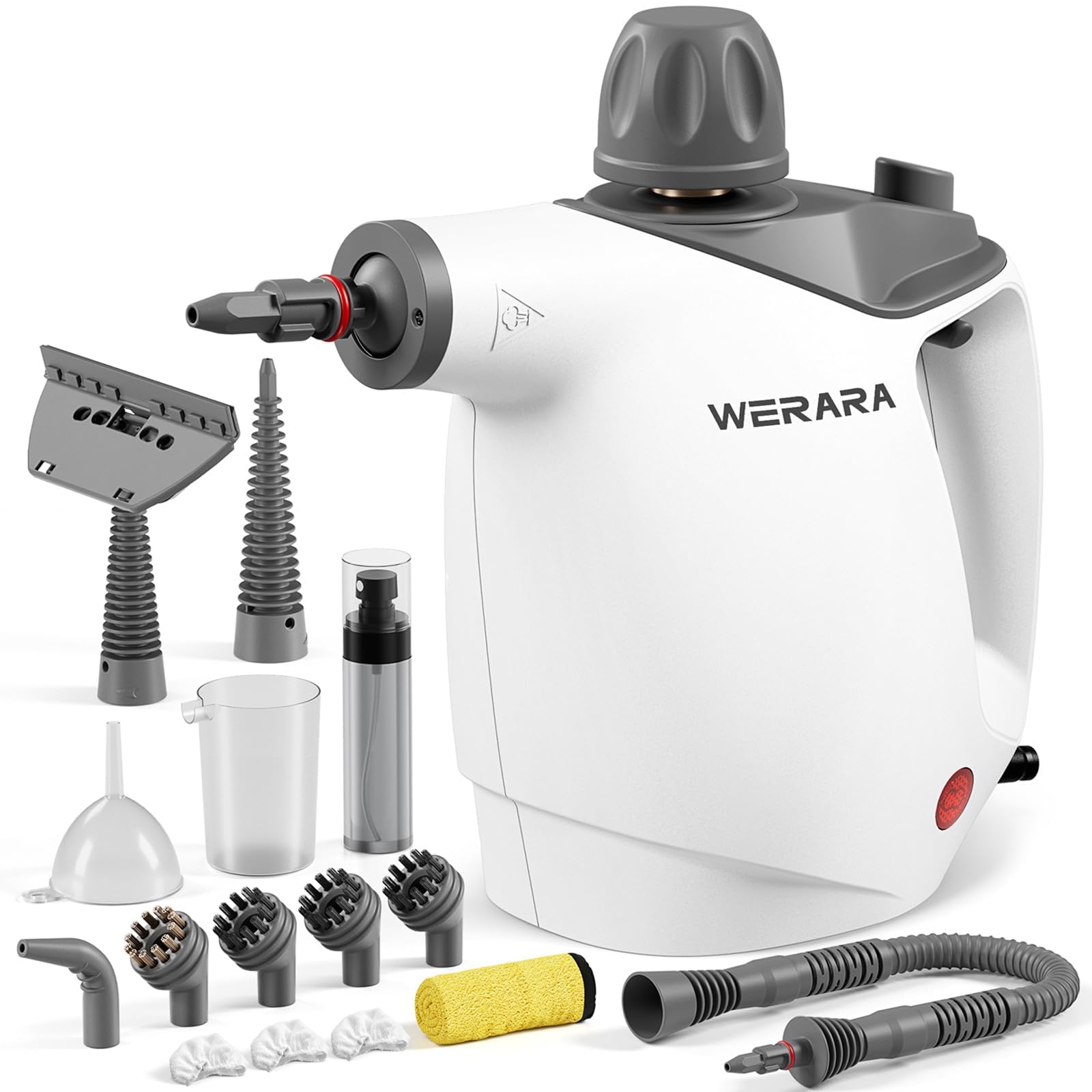 Werara Steam Cleaner, 1050W High Pressure 500ML Handheld Steam Cleaner