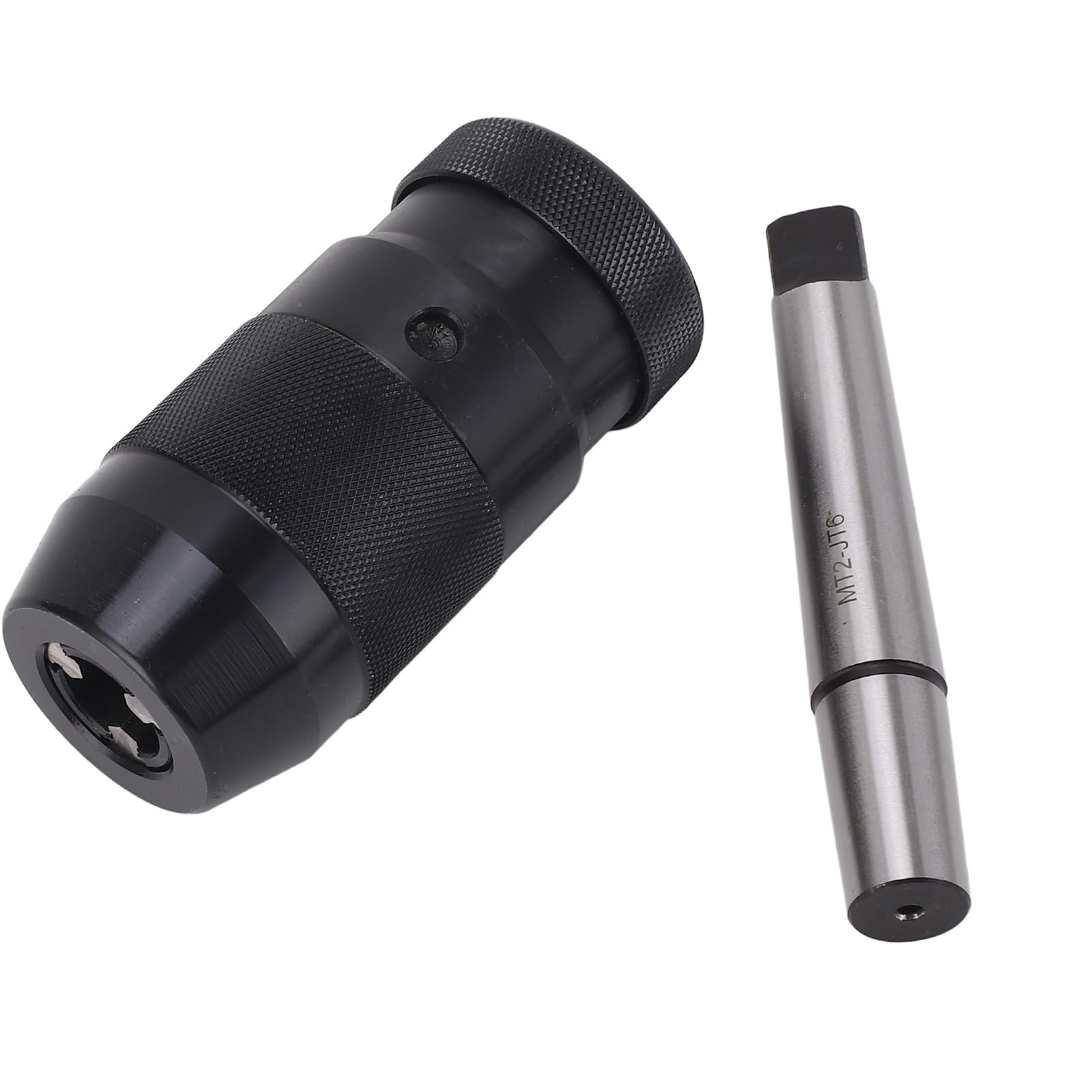 Mandrino per trapano autoserrante 1-16mm Mandrino per trapano manuale senza chiave ad alta precisione con gambo MT2 JT6 Acciaio ad alto tenore di carbonio resistente all'usura per