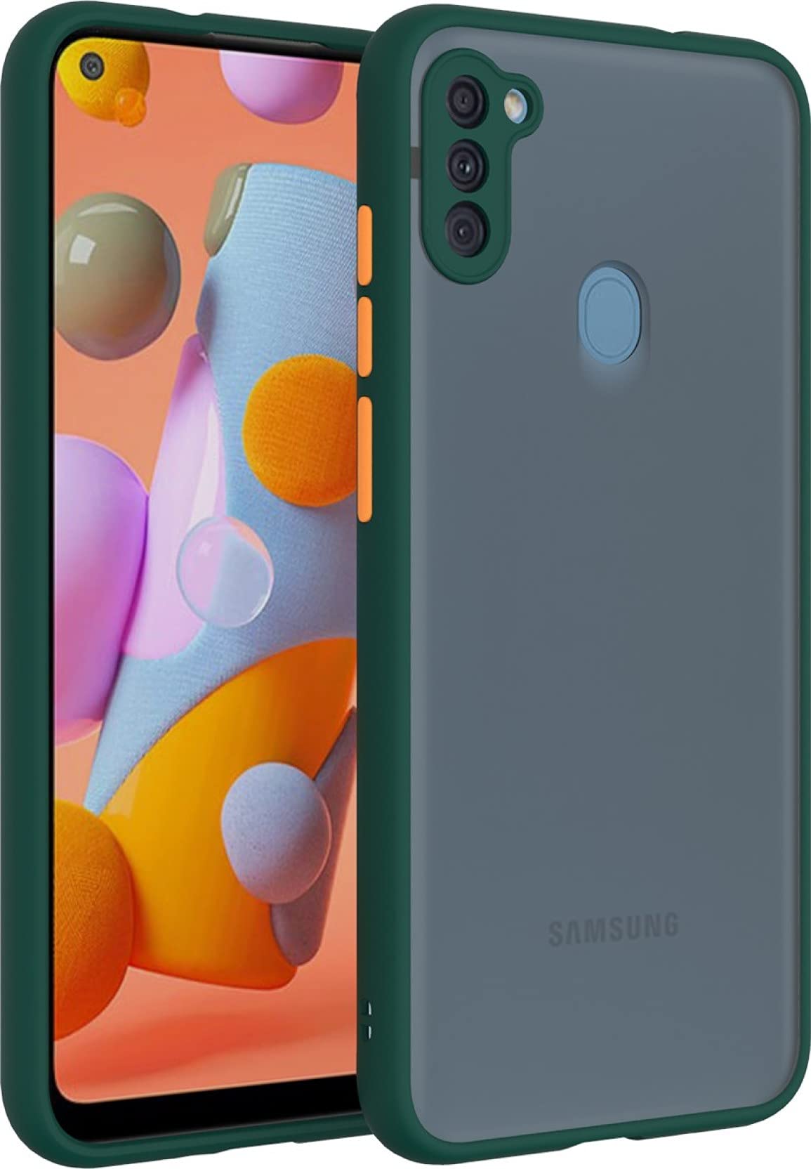 See full amazon price history chart for Glasgow Matte Back Case for Samsung Galaxy M11 Back Case Cover Matte Translucent (Camera Protection) - Dark Green Glasgow Matte Back Case for Samsung Galaxy M11 Back Case Cover Matte Translucent (Camera Protection) - Dark Green (B09877NWD1) Amazon Price History, Amazon Price Tracker