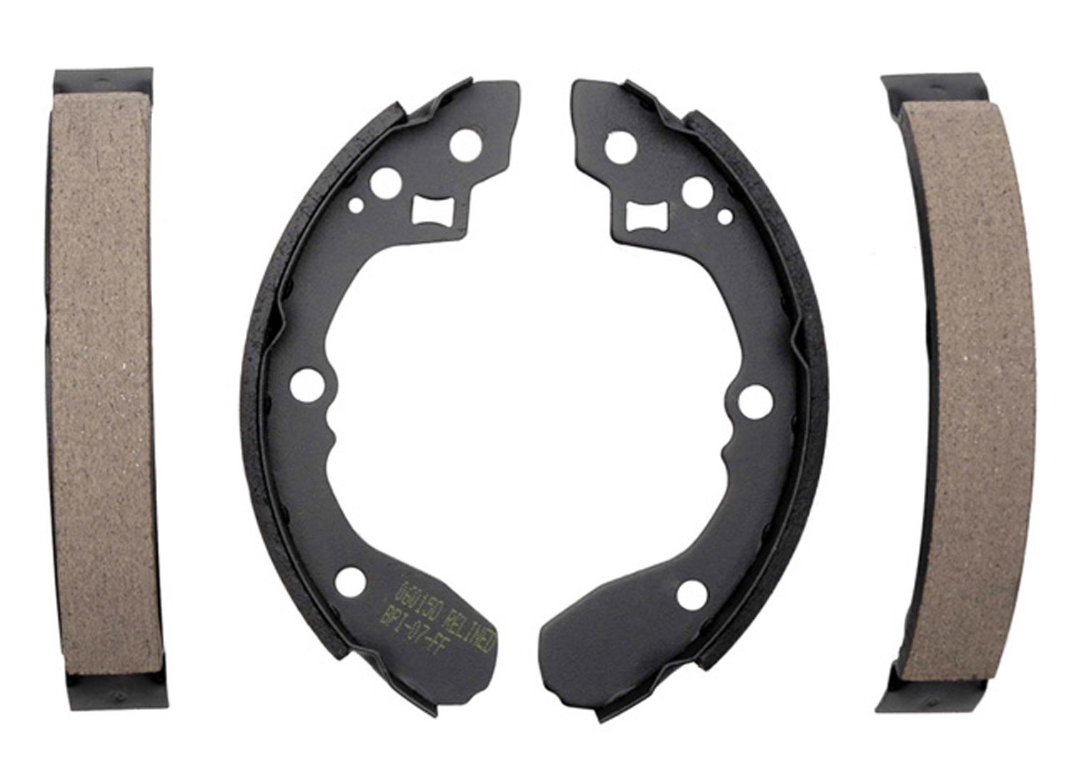 Amazon.com: ACDelco Gold 17775B (89032268) Bonded Rear Drum Brake  