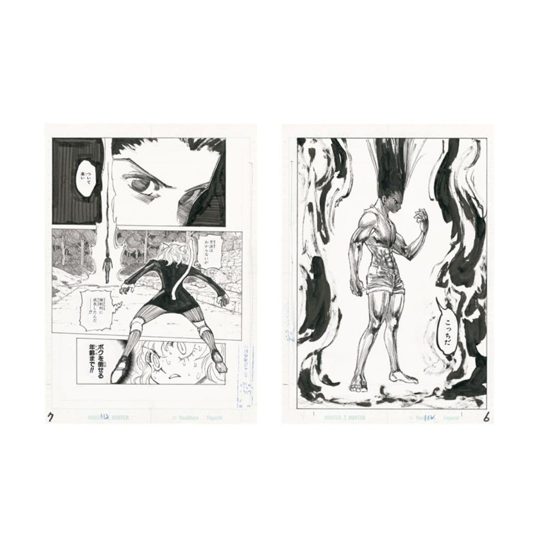 Amazon.co.jp: HUNTER×HUNTER 複製原稿 冨樫義博展 ハンター