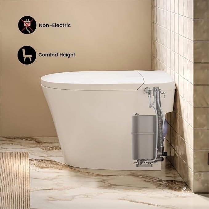 Inodoro sin Tanque Swiss Madison Hugo H Blanco 10" Rough-in miniatura 6