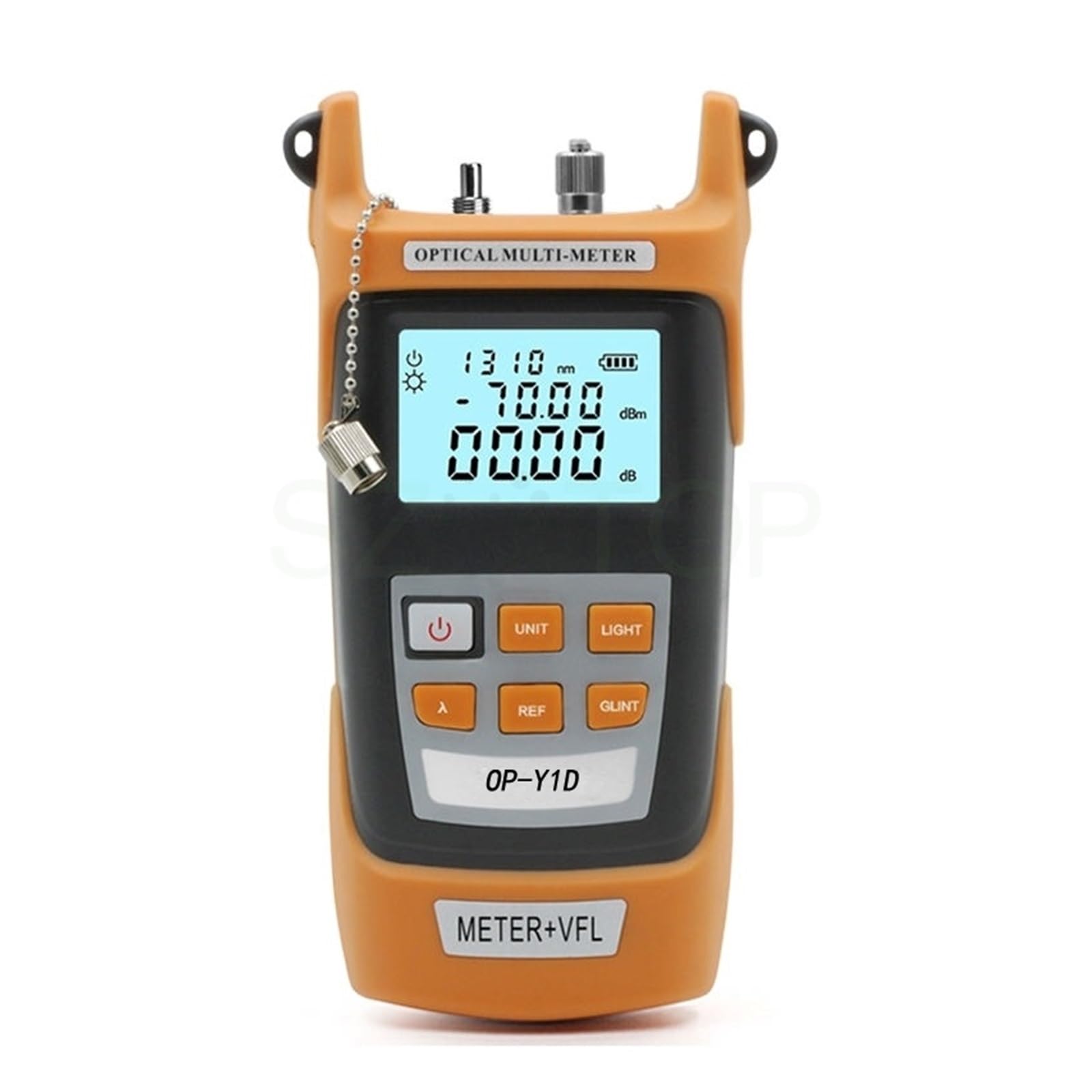 Cfwwsaq 15Km 70 10Dbm Fiber Tester, Optical Power Meter -50~+26Dbm -70~+10Dbm 4 In 1 Meter 1-15Km Visual Fault Locator Network Cable Test Optical Fiber Tester(15Km 70 10Dbm)