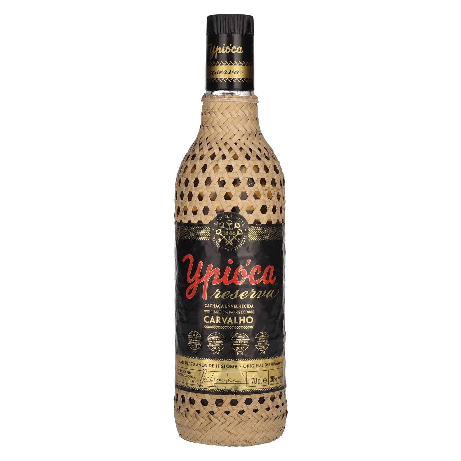 Cachaça Ypioca Ypioca Brasilien Ouro Cachaca Rum - 1 L