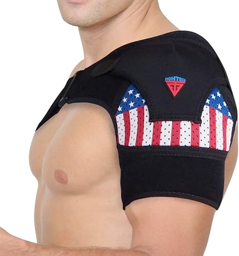 Soporte de hombro para puño rotador desgarrado  Alivio del dolor de hombro, apoyo y compresión  Envoltura de manga para estabilidad y recuperación