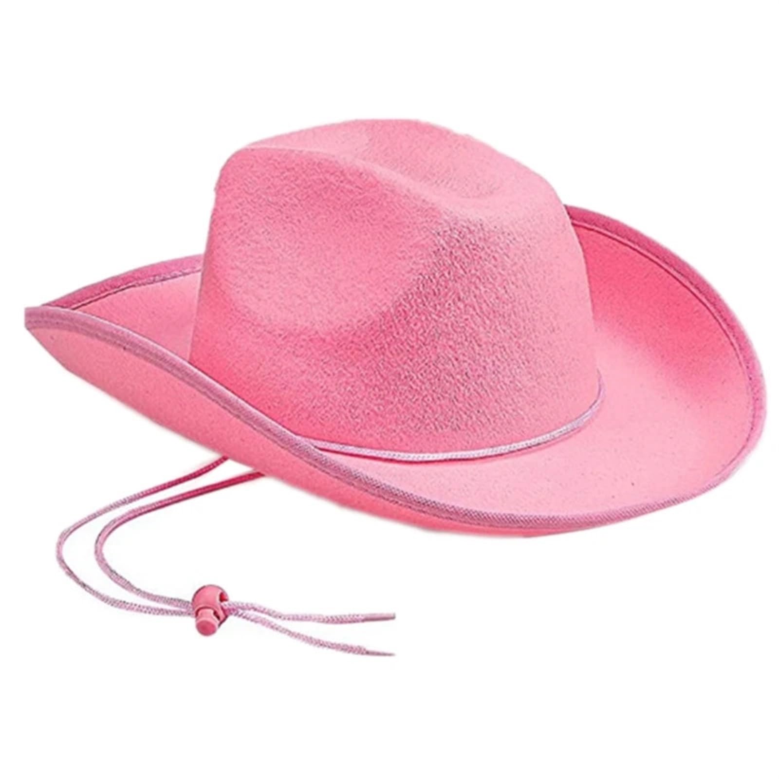 Cappello Cowboy Berretto da Cowboy con Tesa Western Jazz Cappello in Feltro Cappelli Casual Leggeri in Tinta Unita for Donna Uomo Tessuto Spesso