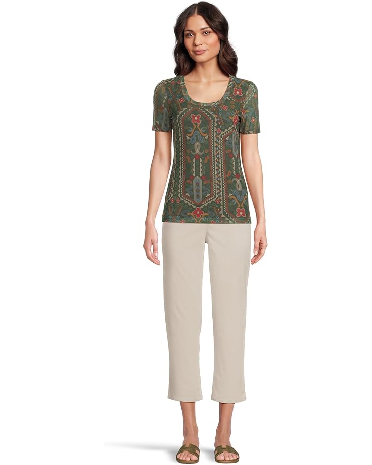 Johnny Was Nanette Short Sleeve Mesh Tee - #5 of 5