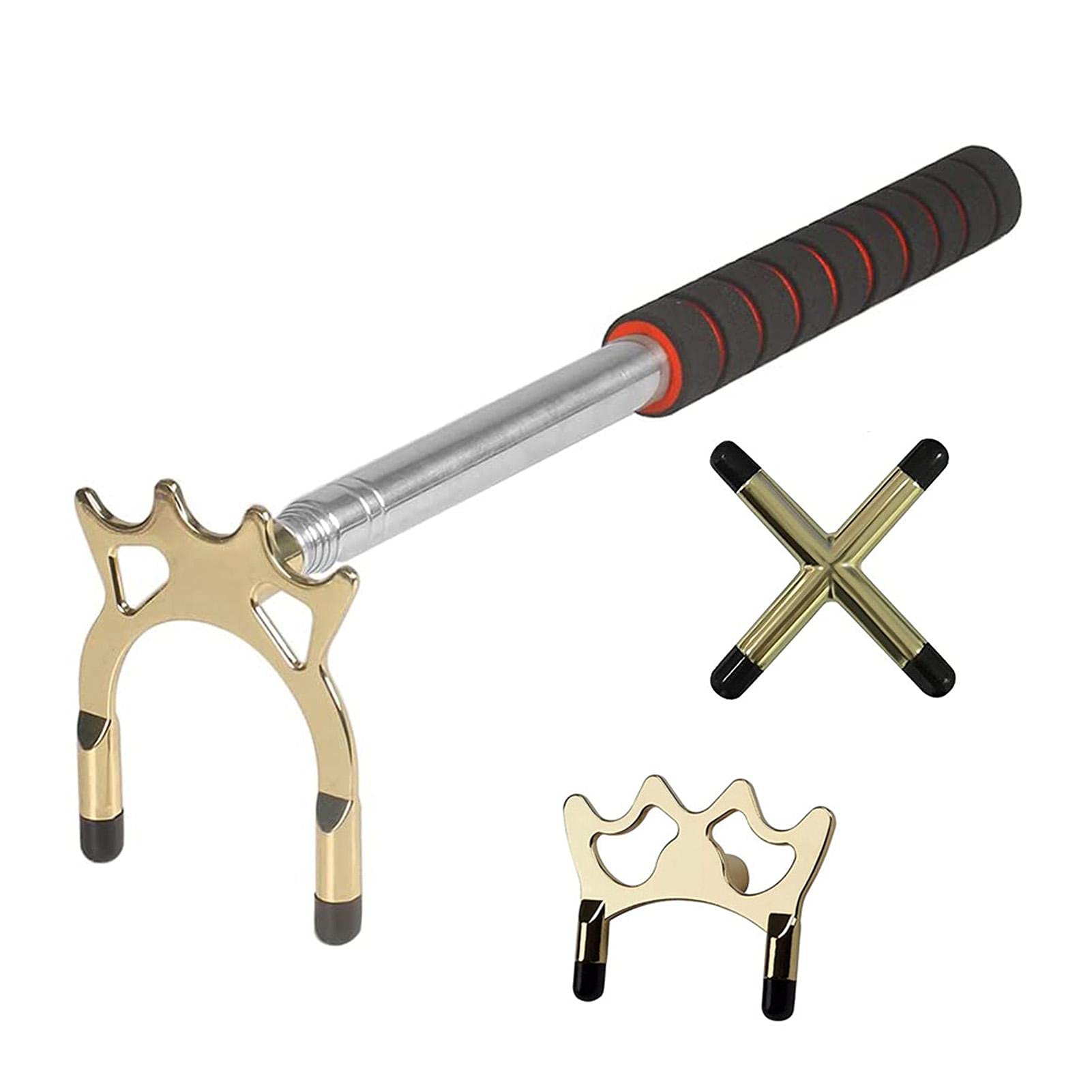 Queue de billard rétractable avec tête de pont amovible, manche en bois, accessoire pour table de billard