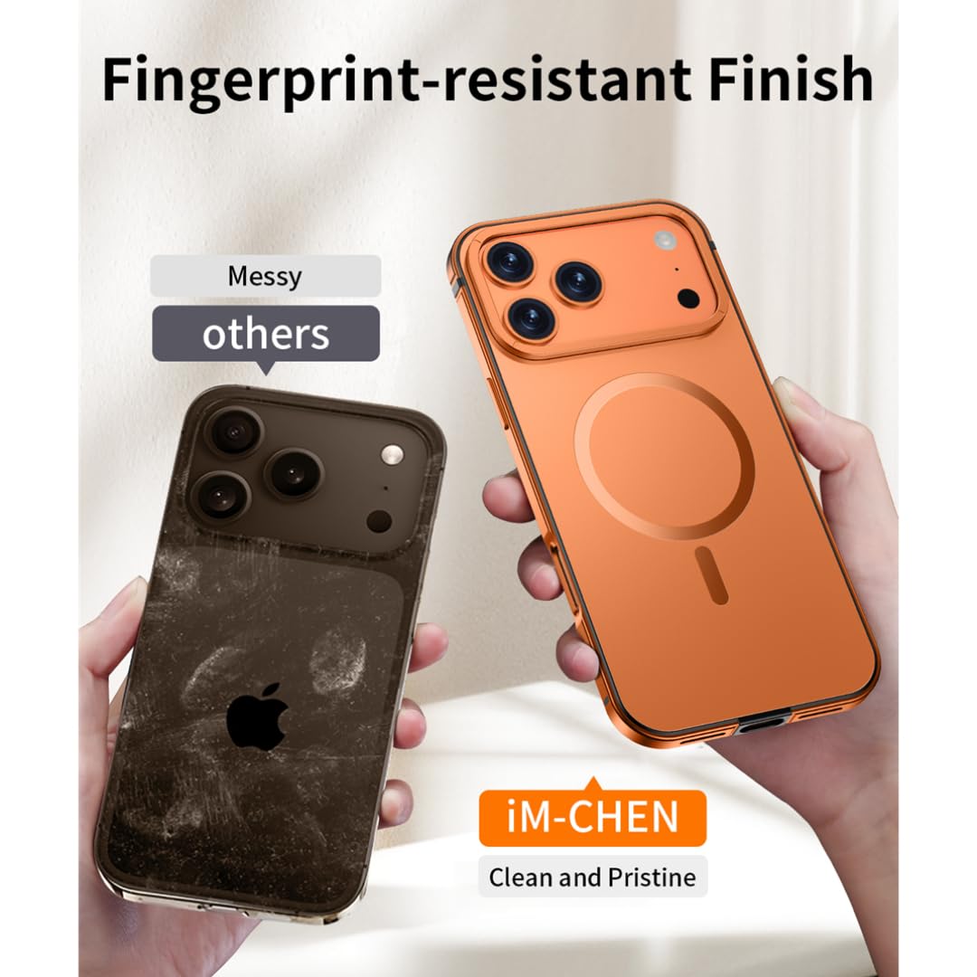 Funda Protectora Resistente con Marco de aleación para iPhone 17 Pro (para iPhone 17 Pro/Gris)