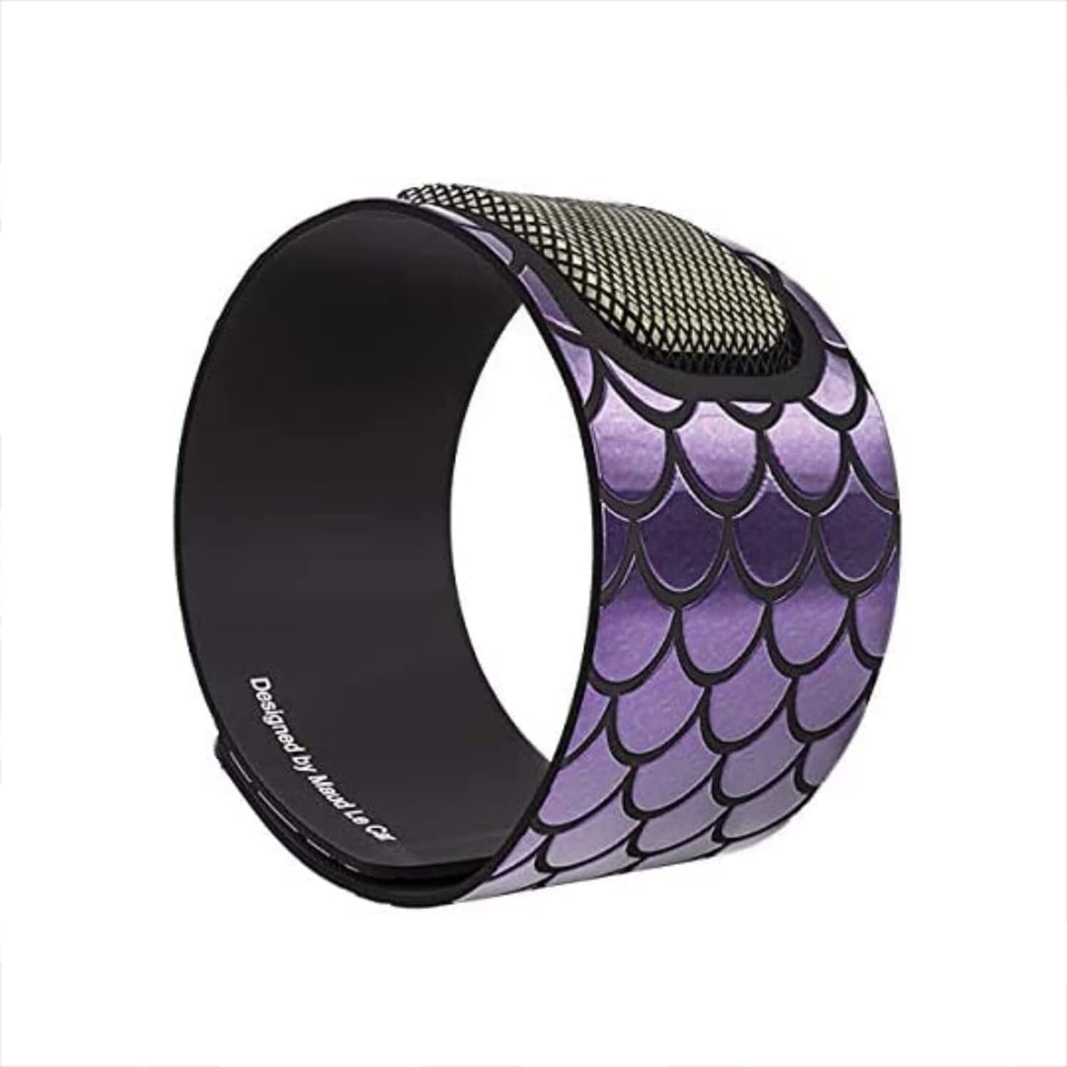 parakito Mosquito Insect & Bug Repellent Wristband - Waterproof, Outdoor Pest Repeller Bracelet w/Natural Essential Oils - Gold Edition Party Wristbands (Mermaid Purple)-picture-25