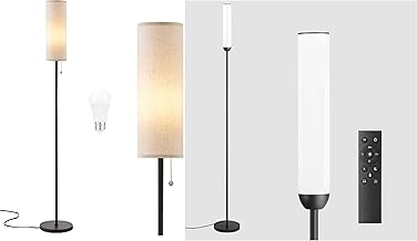 Ambimall Floor Lamp with Bulb and LED Floor Lamp