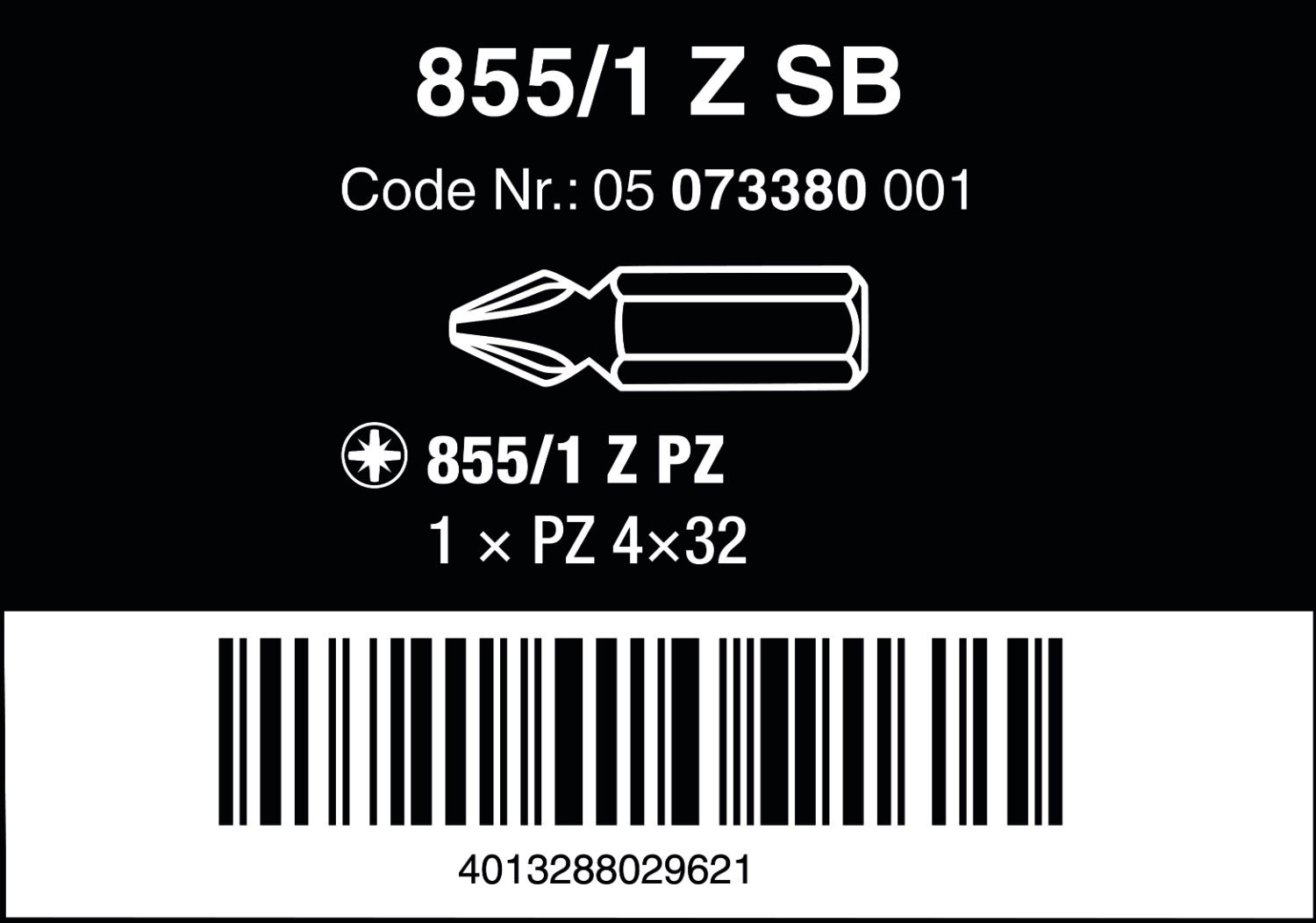 855/1 Z PZ 4 X 32 MM SB BITS for POZIDRIV Screws : Amazon.ca