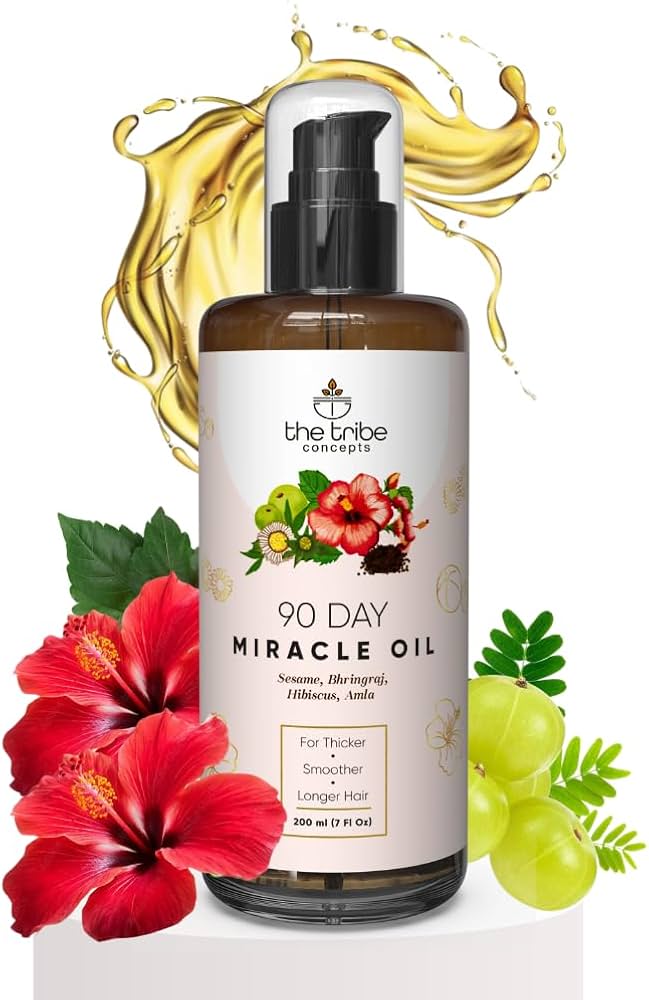 Amazon.com: The Tribe Concepts 90 Day Miracle Hair Oil : Beauty