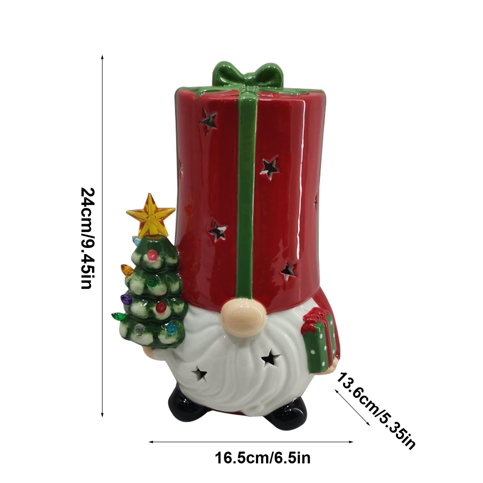 Weihnachtswichtel, Keramik, Weihnachtsdekoration, Zwergdekoration