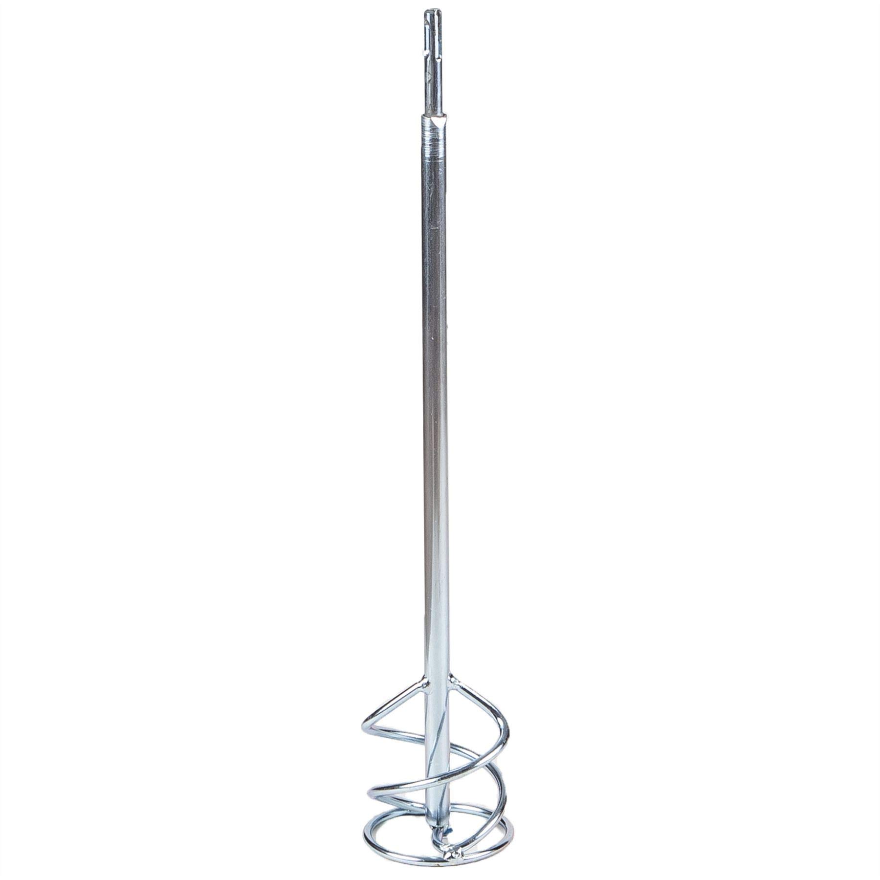 Toolty Propeller Mixing Paddle Stirrer Whisk Agitator 85X450mm Sds Galvanized Steel Positive 2Blade For Leveling Mass from B&Q