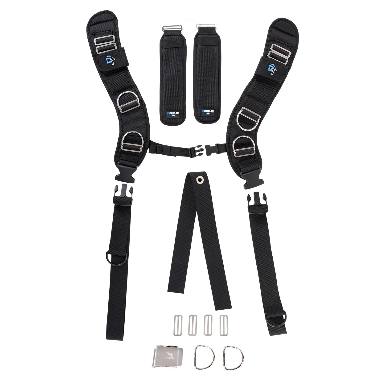IST Dolphin Tech Dive Harness with Padded Straps