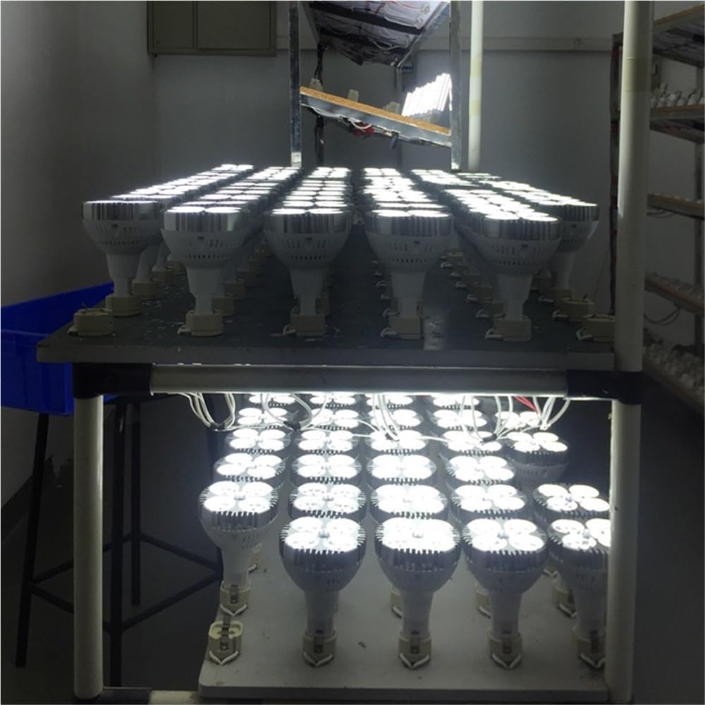 Jiaxu luces de amplio voltaje 4 unids/lote PAR30 bombilla de foco 30W AC85 ~ 265V fuente de luz G12/E27 tornillo lámpara fresca Super brillante LED tienda de ropa Bombillas para el hogar ( Color : Col