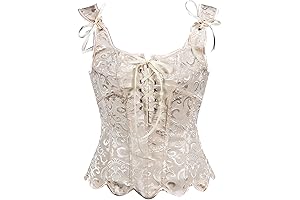 Vintage Lace-Up Purple Gothic Corset with Adjustable Straps