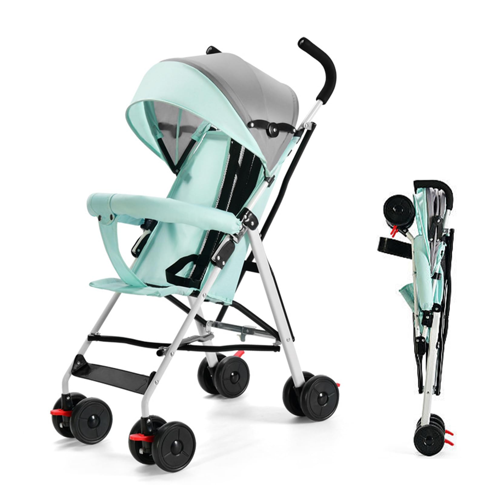 Ingunar Light Weight Travel Stroller Pushchair For Baby Kids
