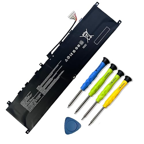 BTY-M6M 99.99Wh Laptop Battery Replacement for MSI GS66 Stealth 10SE 10SF 11UE 11UH GE66 Raider 10UG 11UG GE76 for Raider 11UE 11UG GE76 for Dragon Tiamat 11UH WS66 10TM 11UMT 11UKT for Creator 15