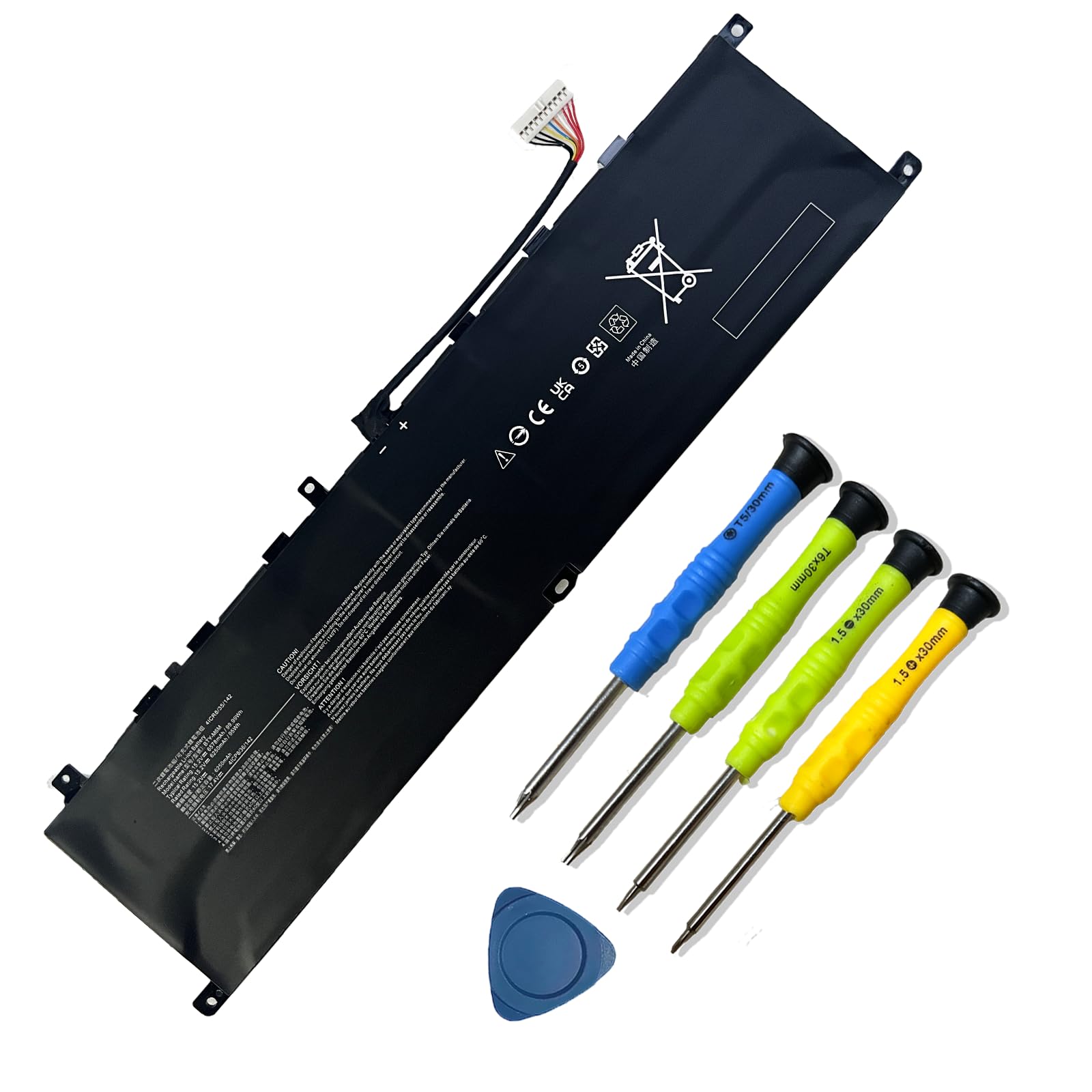 Amazon.com: BTY-M6M 99.99Wh Laptop Battery Replacement for MSI