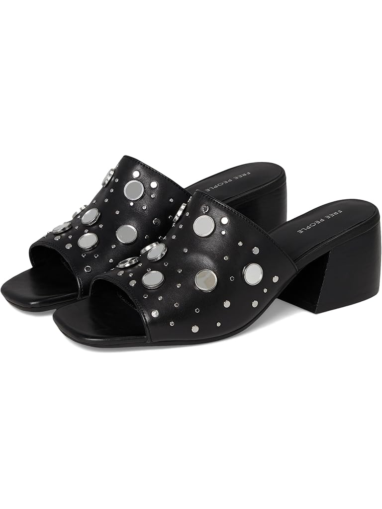 Black Free People Mirage Mules