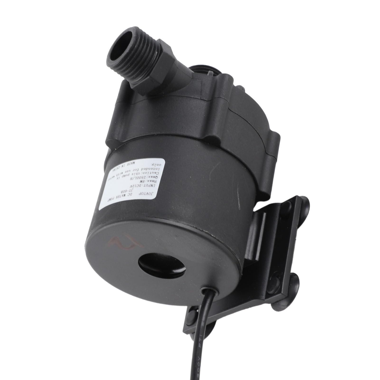 Bomba de Agua sin Escobillas DC Mini Potenciador Sumergido 2500m³/h para Acuarios y Fuentes 12V Plástico de Ingeniería