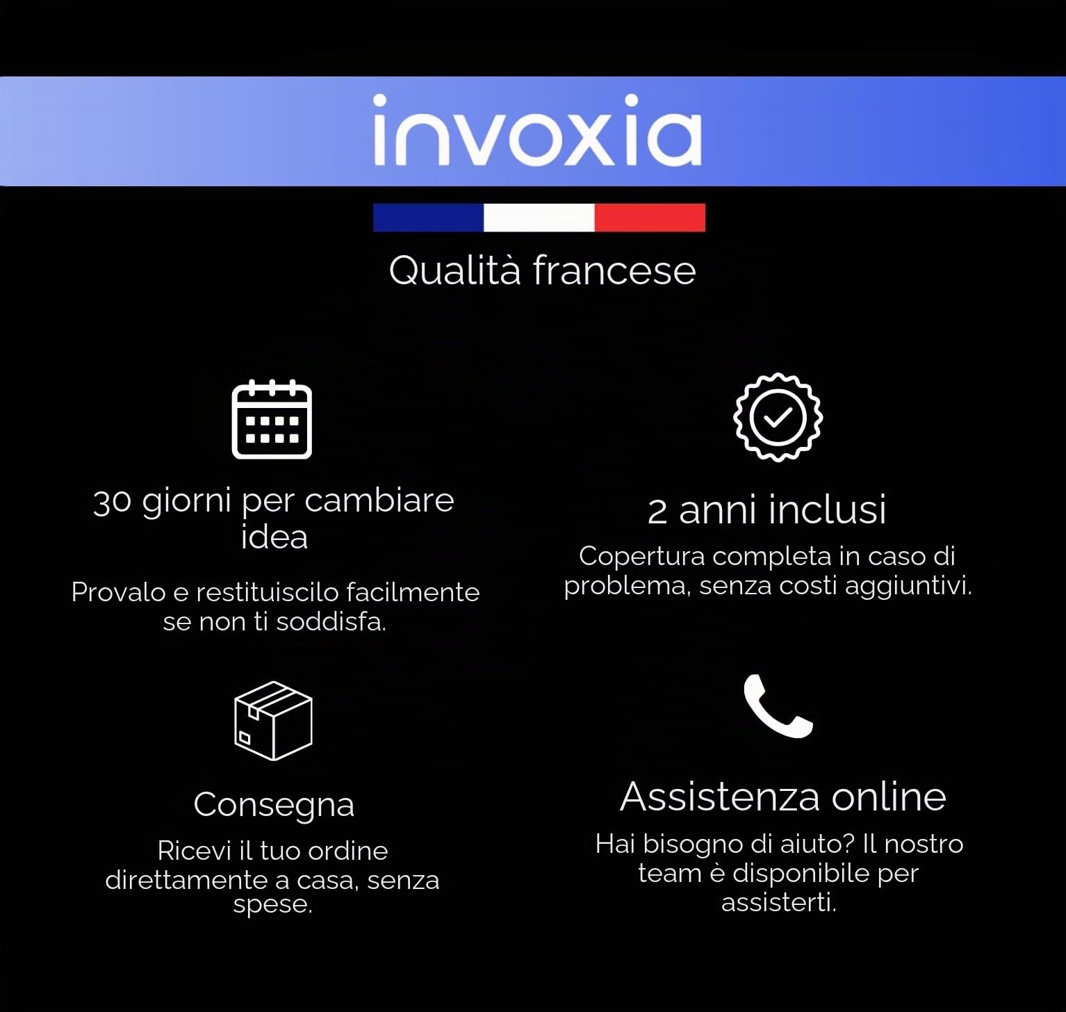 Invoxia Bike Tracker - Localizzatore GPS antifurto per bici - Riflettore con avvisi in tempo reale - Abbonamento di 3 anni incluso - Durata della batteria fino a 3 mesi - Discreto e leggero