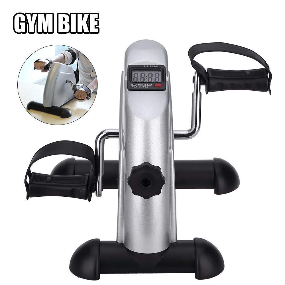 Trenażer rowerowy fitness z czujnikiem tętna dłoni, sprzęt sportowy, idealny trener cardio, składany, do użytku domowego, różne poziomy oporu