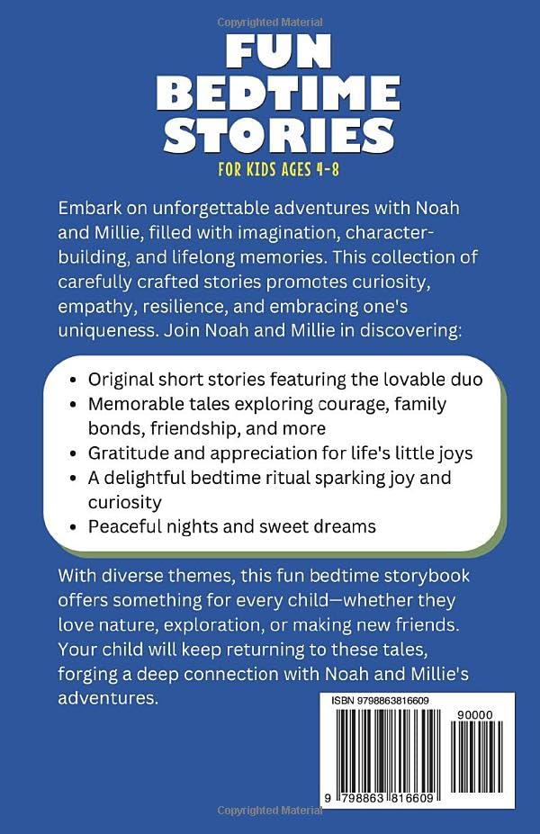 Fun Bedtime Stories For Kids Ages 4-8: Adventurous short tales packed with life lessons designed to build character and stimulate young, inquisitive minds as they happily drift off to sleep - Image 2