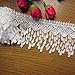 Produktbild 2 Yard Quaste Fransen Spitzenrand Band 9 cm Breite Vintage Stil Weiß Bordüre Besatz Stoff Bestickte Applikation Nähen Basteln Hochzeit Brautkleid Verzierung DIY Dekoration Kleidung Stickerei