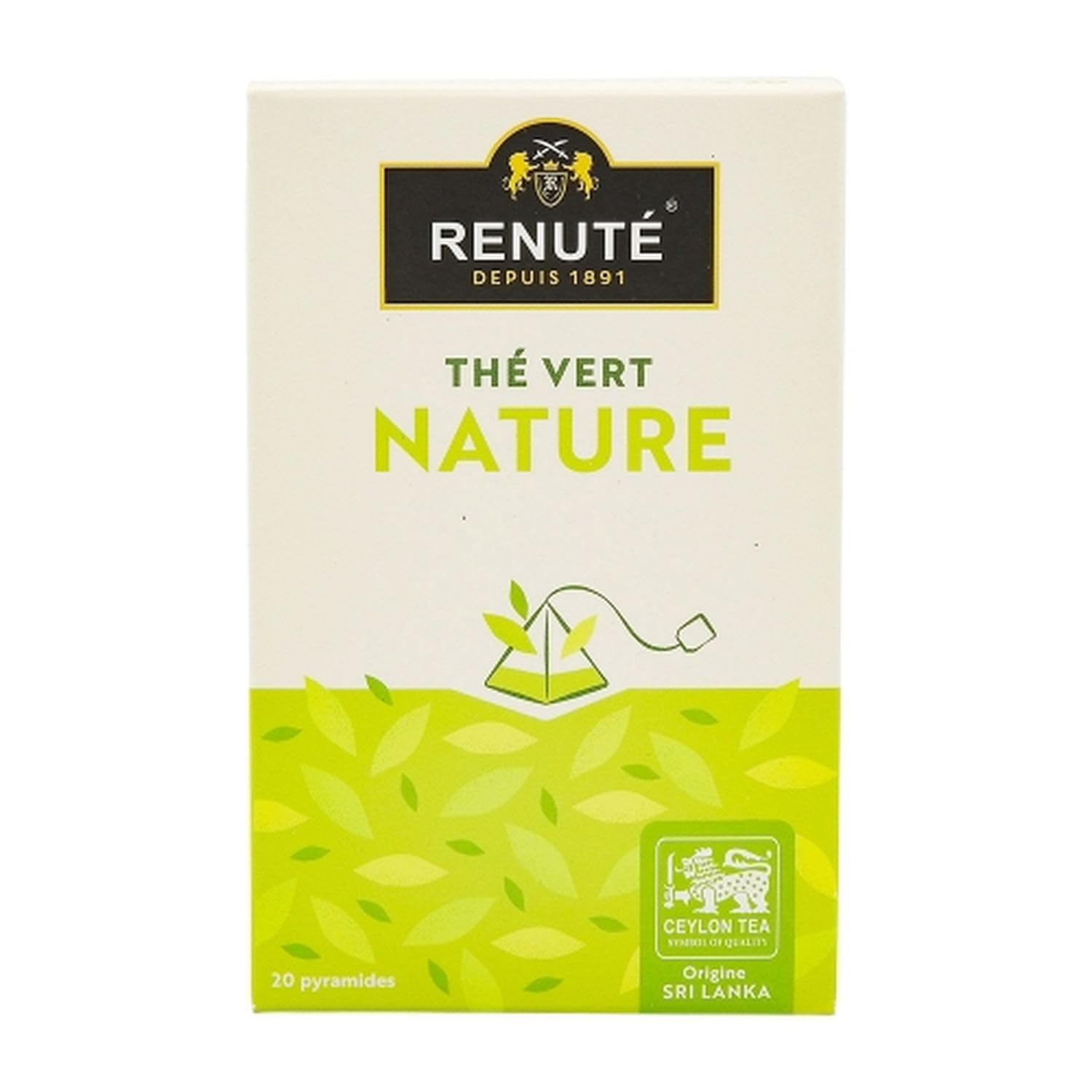 Lot 10x Thé vert - 20 sachets - Boîte 32g